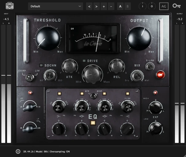 La Creme interface