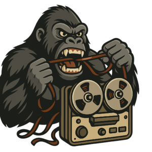 TapeZoo gorilla mascot